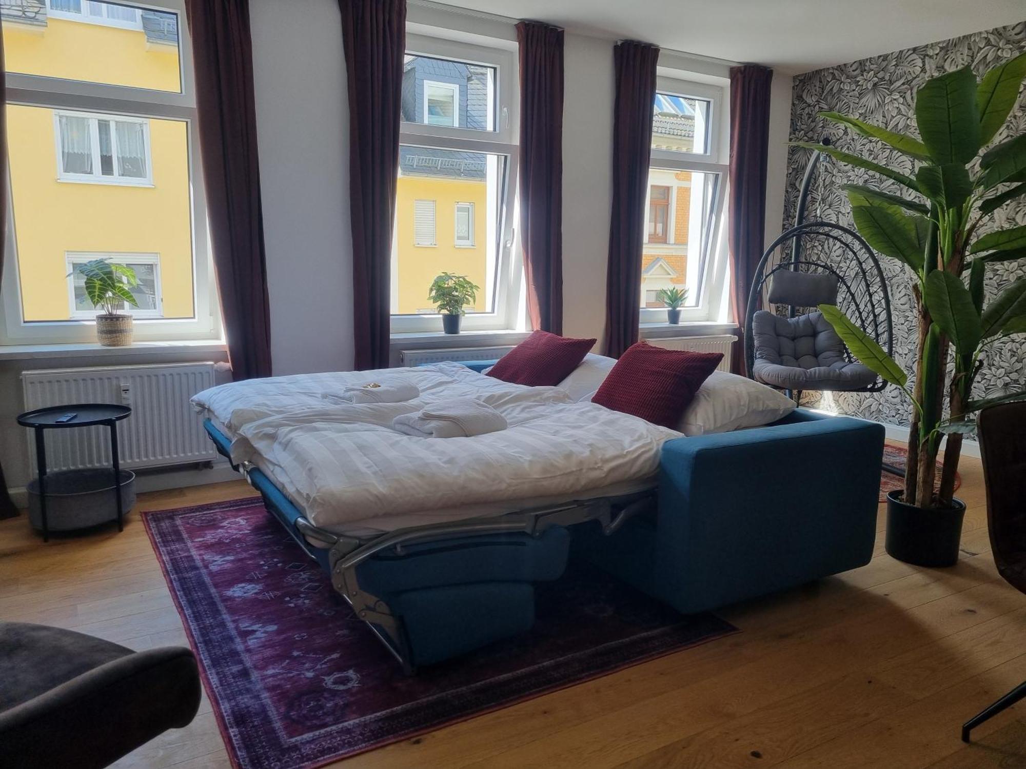 Maremar - Style-Loft Am Ferberturm - 2 Schlafzimmer - Luxus Boxspringbett - Arbeitsplaetze - Highspeed Wlan Gera Zewnętrze zdjęcie